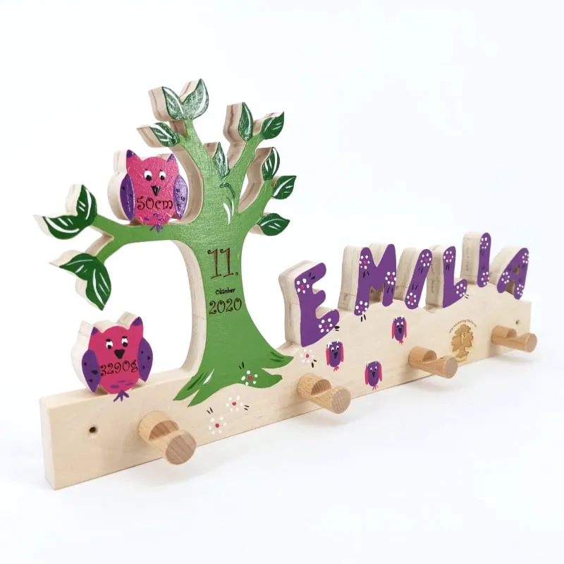 Wooden toy Pfeiffer coat rack Emilia